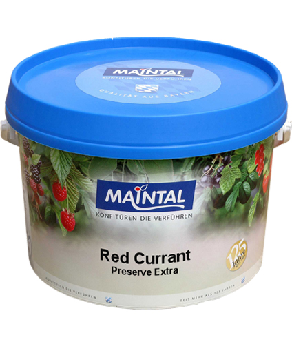 Maintal Red Currant Preserve Extra 3kg