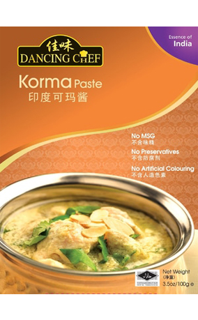 Dancing Chef Korma Paste