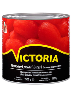 Victoria Whole Peeled Tomatoes in Tomato Juice