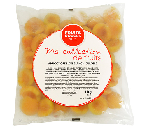 Fruits Rouges IQF Apricot Halves